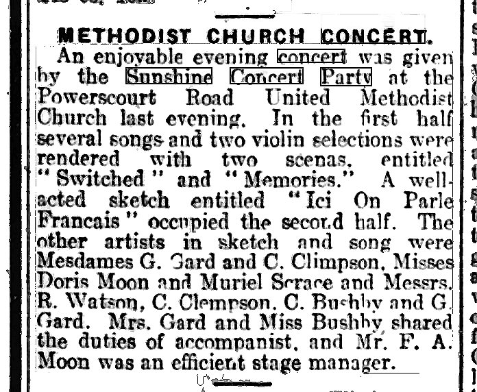 Friday 10 October 1930 sunshine